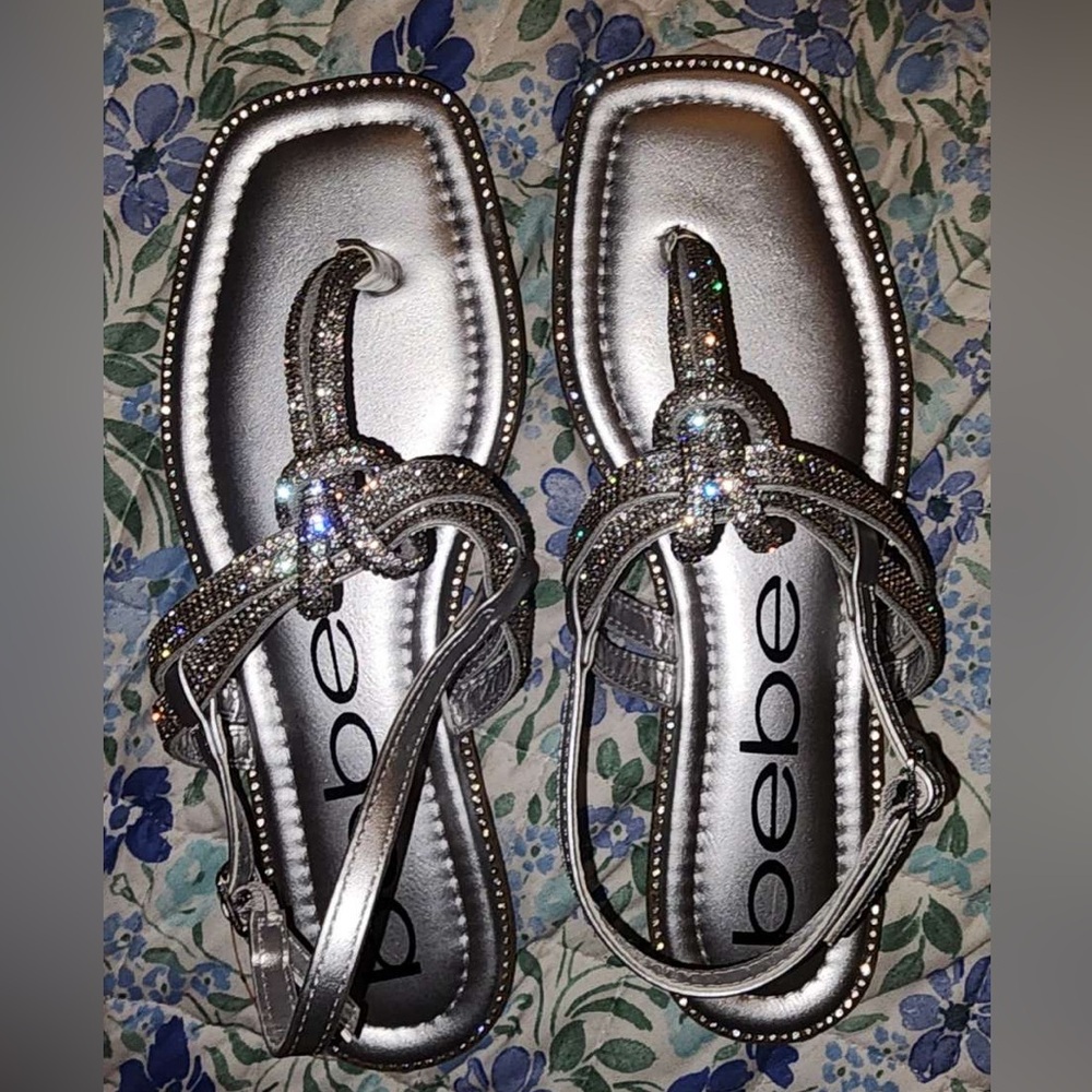 Bebe Sparkly Sandals